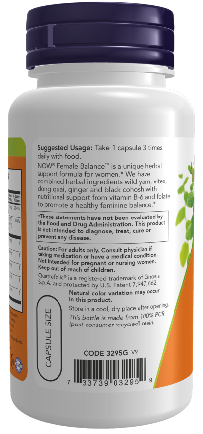 Cápsulas vegetales Female Balance™