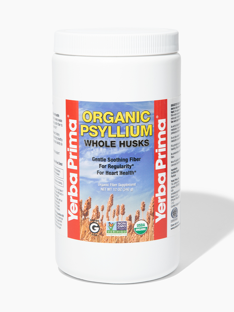 psyllium orgánico
Cáscaras enteras de psyllium orgánico
