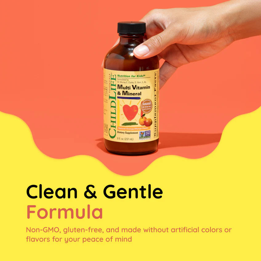 Multivitaminas y minerales para niños