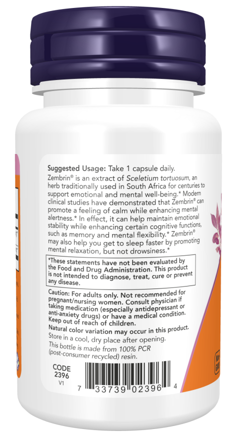 Calma y concentración con cápsulas vegetales Zembrin® y GABA