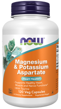 Cápsulas vegetales de aspartato de magnesio y potasio
