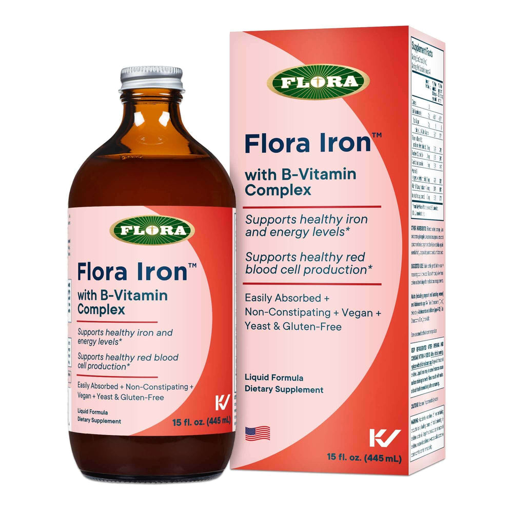 Flora Iron™ - Suplemento de hierro líquido de alta absorción 15 fl oz