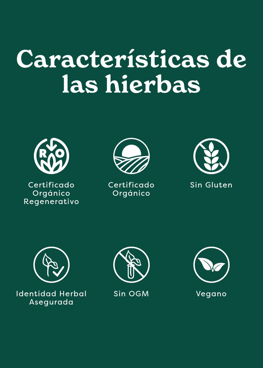 Equinácea Certificado orgánico