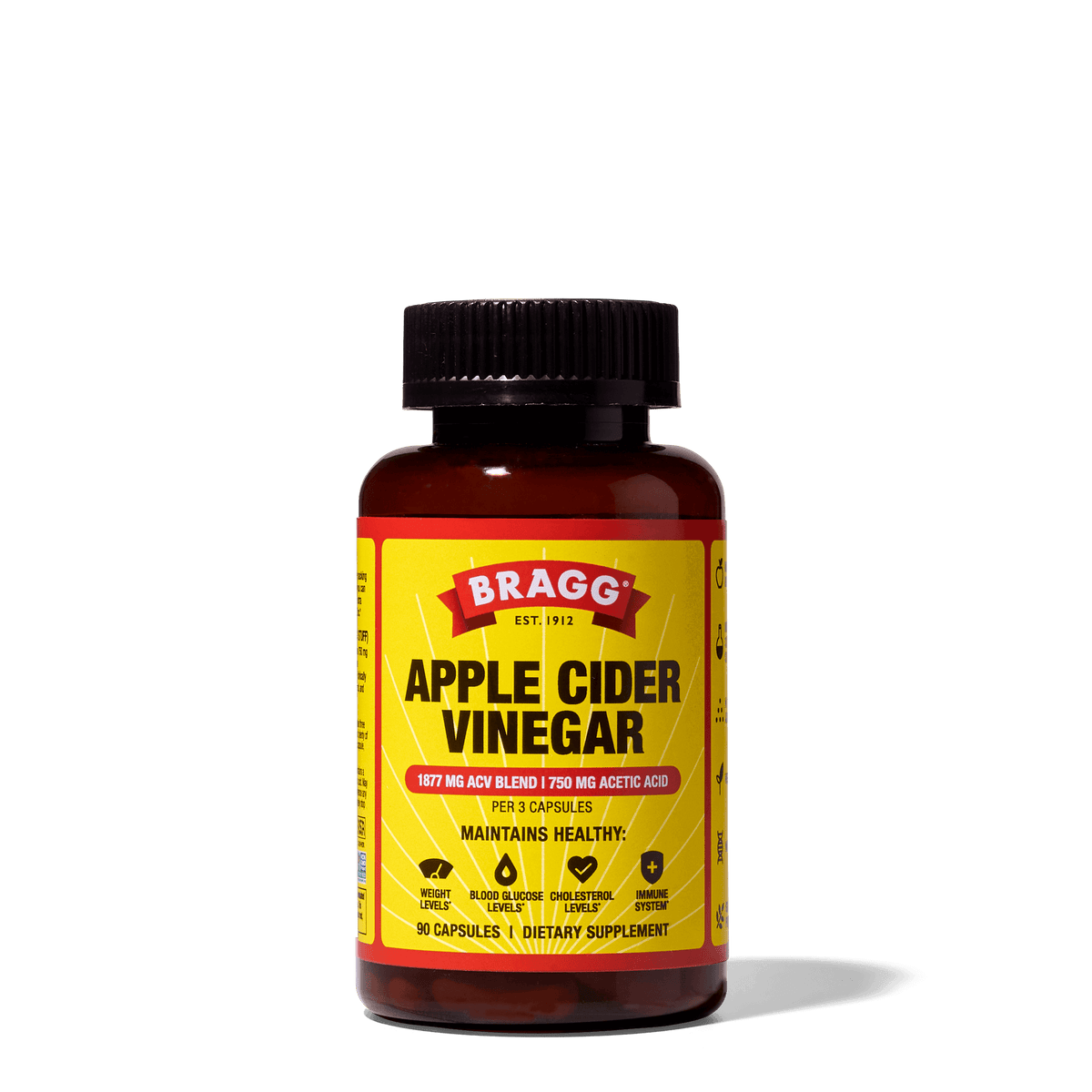 Suplemento de vinagre de sidra de manzana cápsula