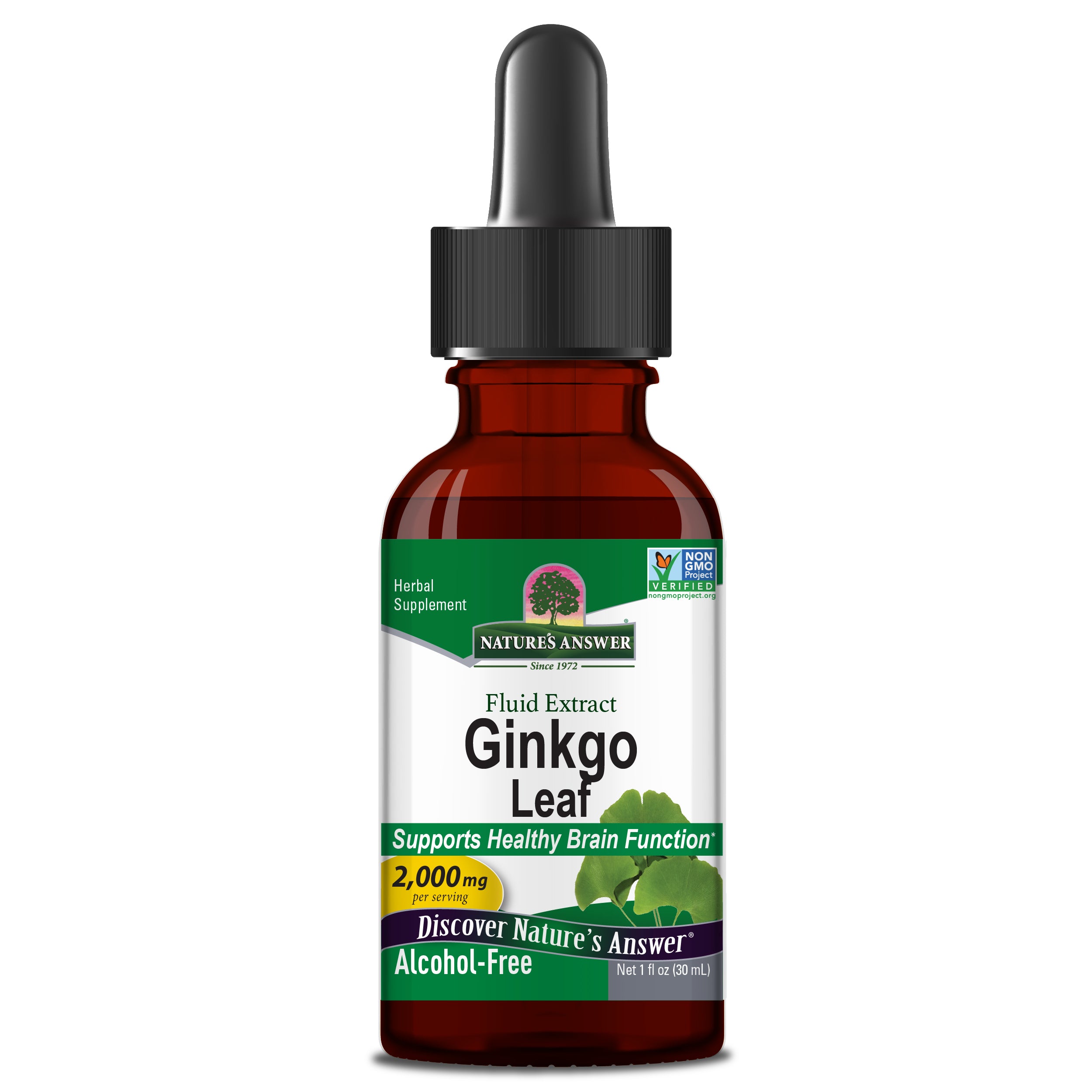 Ginkgo Biloba 1 oz sin alcohol