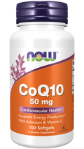 Cápsulas blandas de CoQ10 de 50 mg