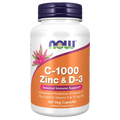 C-1000 Zinc y D-3 - 100 Cápsulas Vegetarianas