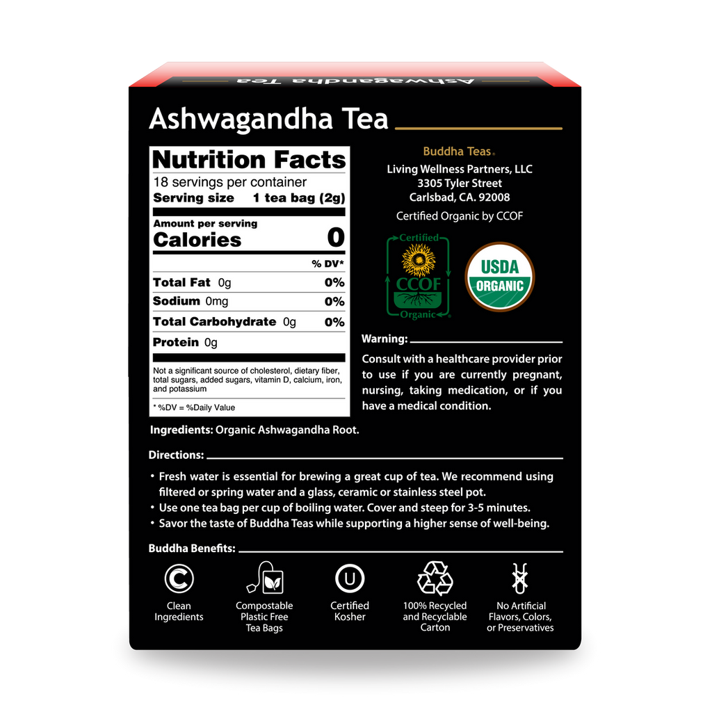 Té de ashwagandha