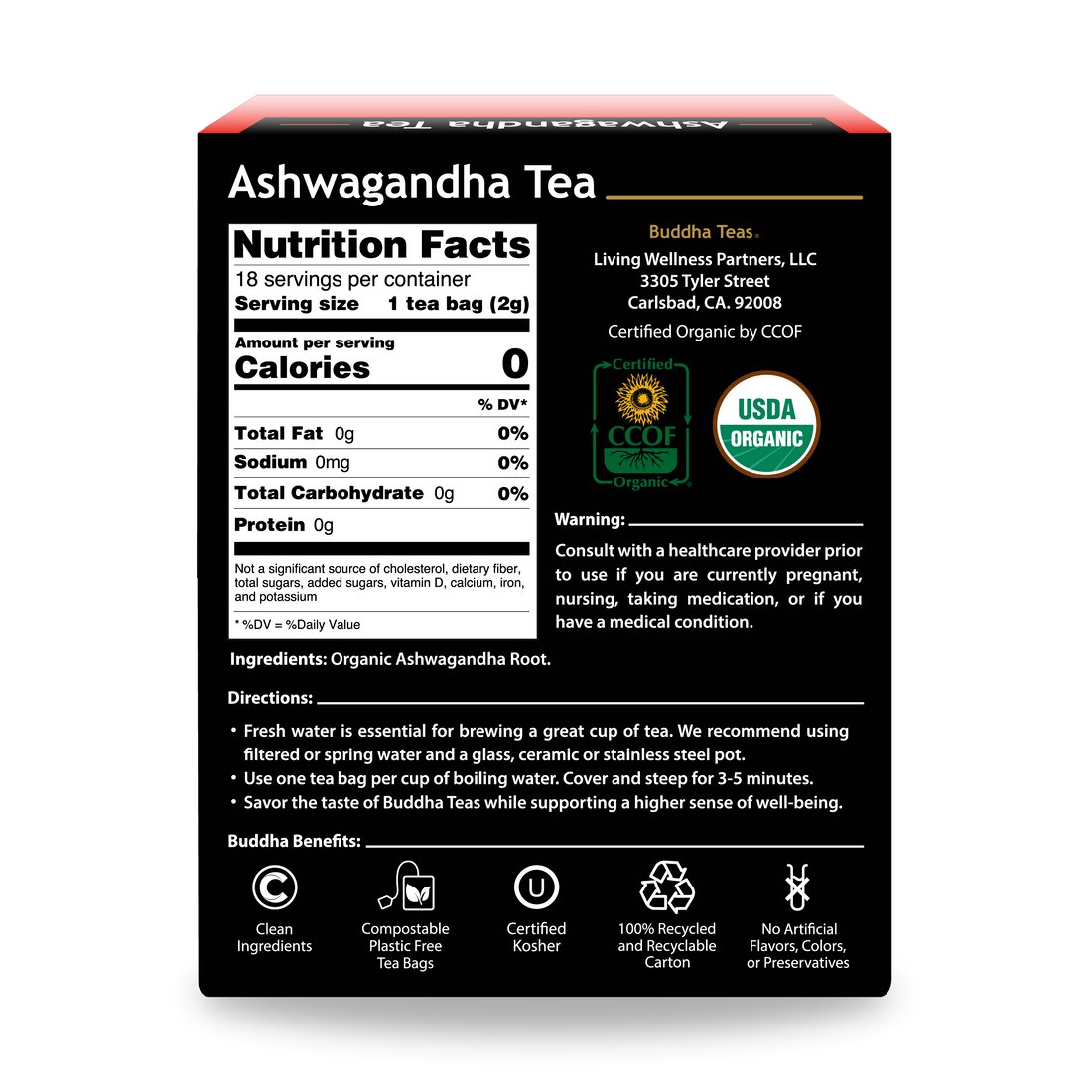 Té de ashwagandha