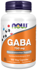 Cápsulas vegetales de GABA 750 mg