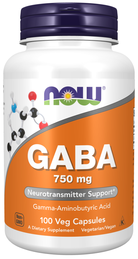 Cápsulas vegetales de GABA 750 mg
