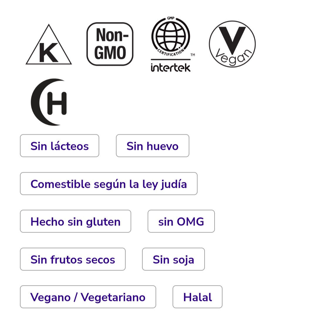 Cápsulas vegetales de aspartato de magnesio y potasio