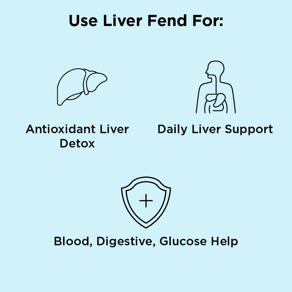 LIVER FEND: Desintoxicación y limpieza de hígado con extractos de cardo mariano