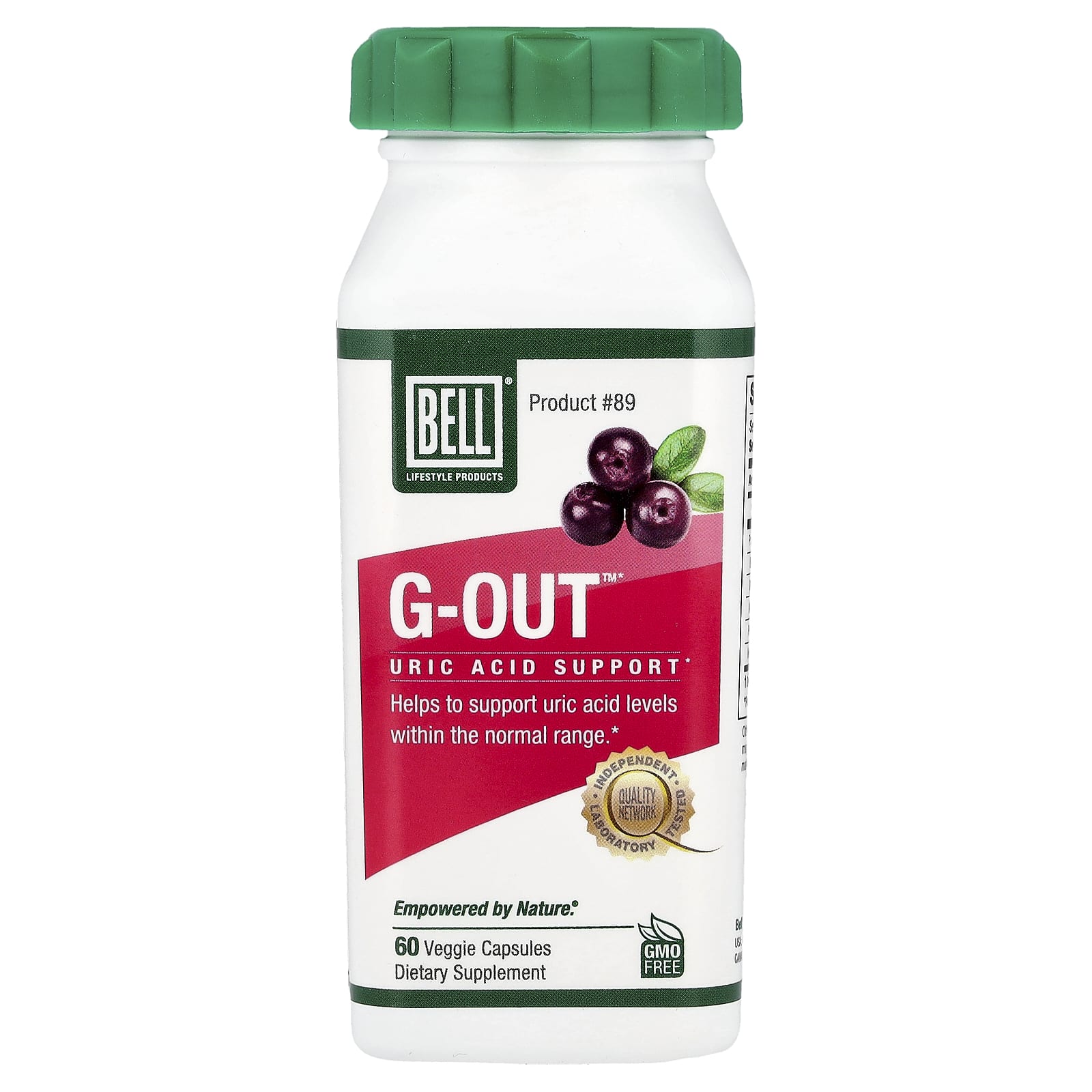 G-Out™, Refuerzo para el ácido úrico, 60 cápsulas vegetales