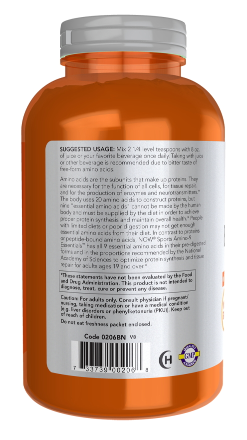 Amino-9 Essentials™ en polvo