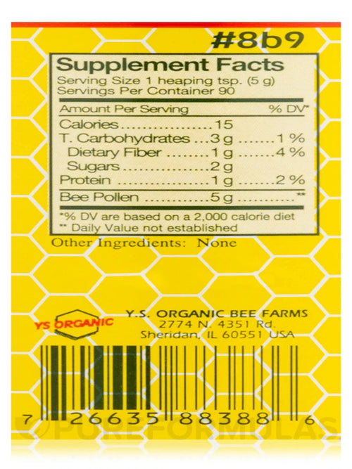 BEE POLLEN 10 onz.