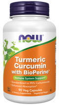 Cápsulas vegetales de curcumina de cúrcuma con BioPerine®