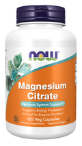 Cápsulas vegetales de citrato de magnesio