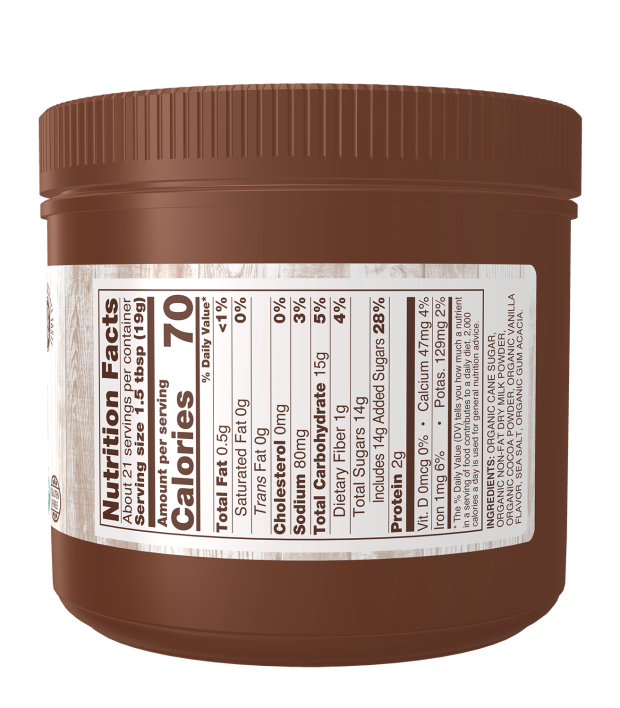 Chocolate caliente orgánico