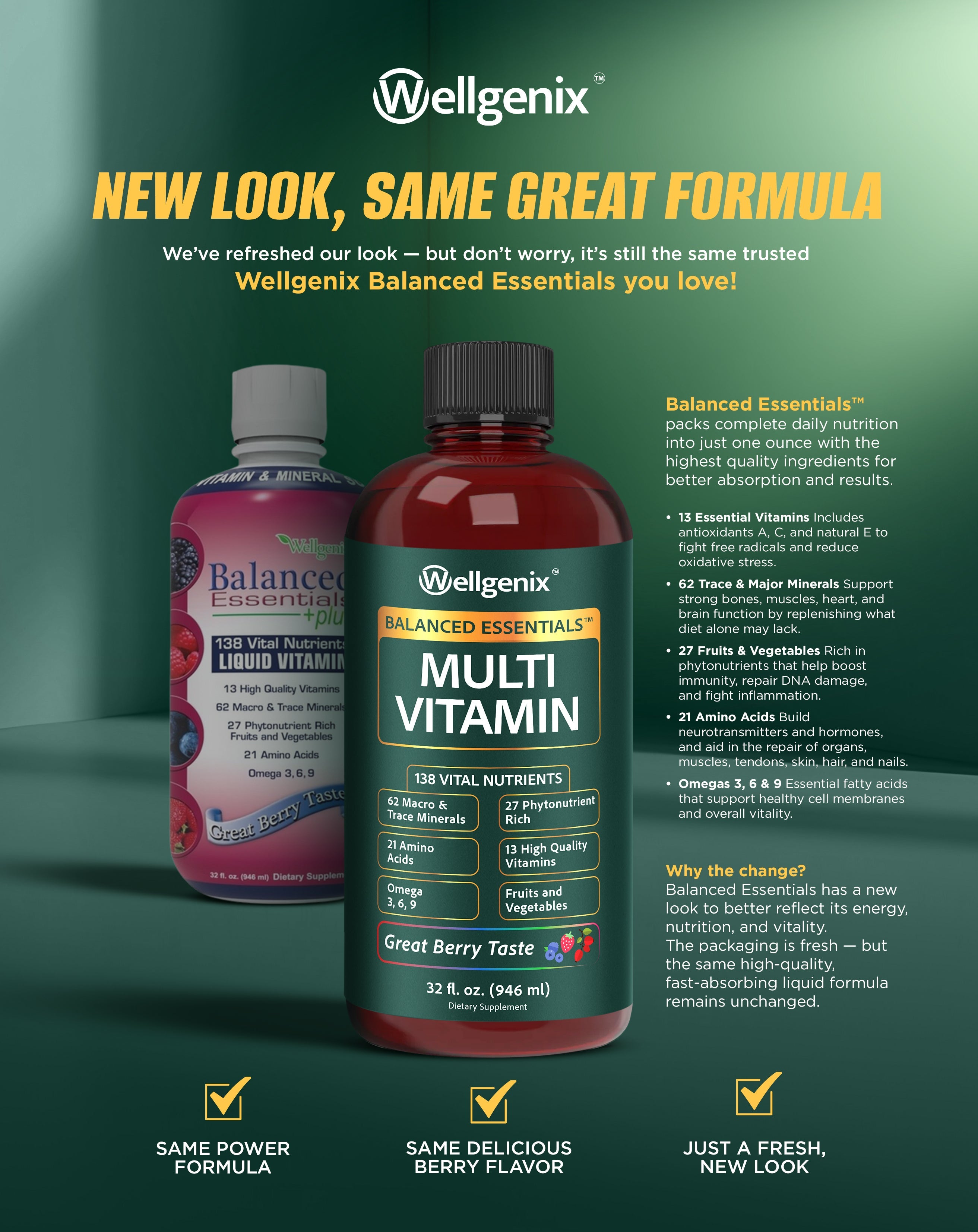 Multivitamínico Pila de vitalidad diaria 32 oz.
