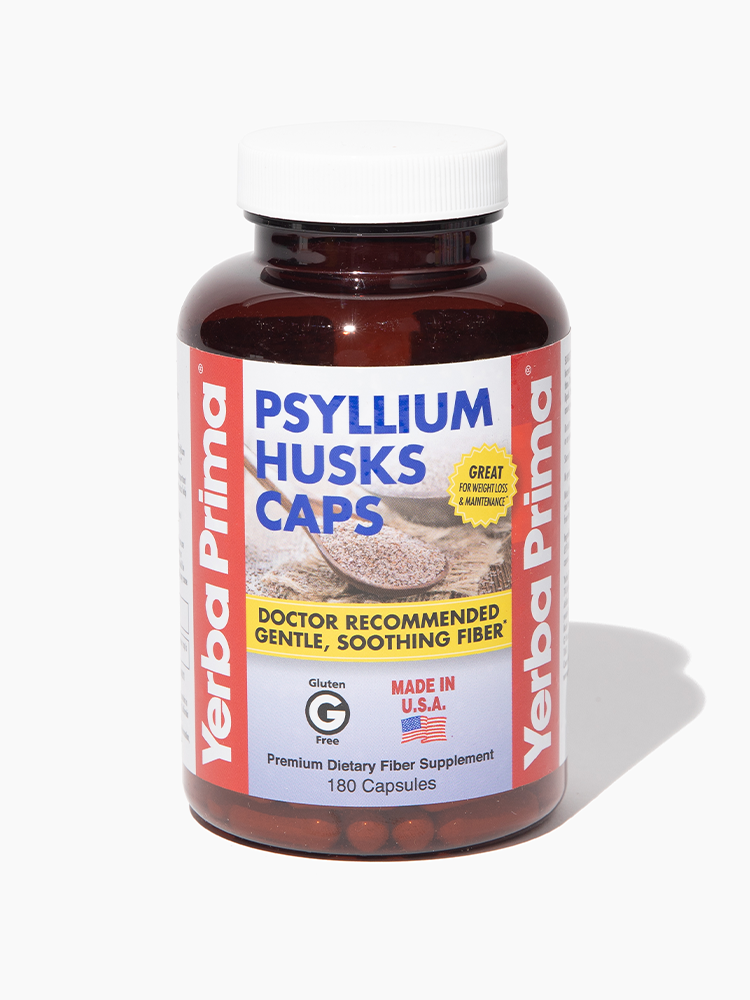 Cápsulas de cáscara de psyllium