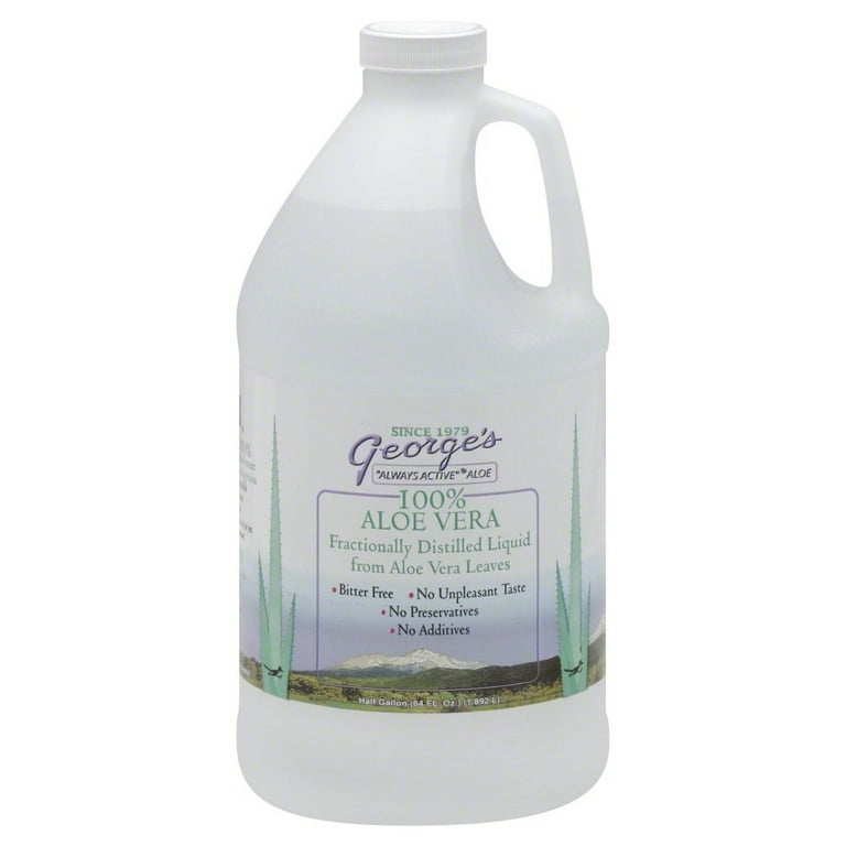 George's Aloe - 100% Aloe Vera Líquido - 64 fl. oz.