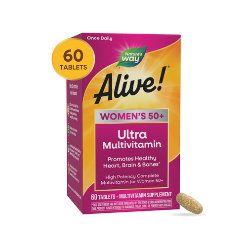 ALIVE MULTIVITAMÍNICO PARA MUJERES MAYORES DE 50 AÑOS