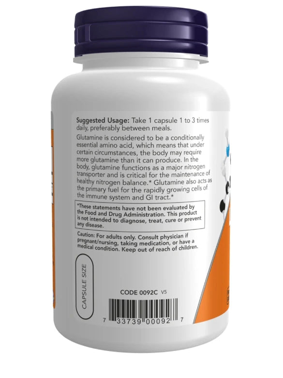 L-GLUTAMINE 500 MG.