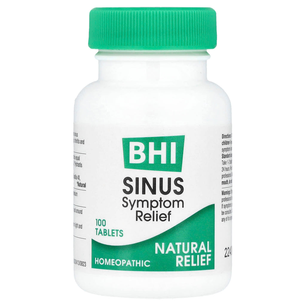 BHI, Sinusitis, 100 comprimidos