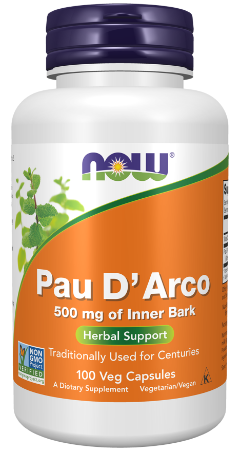 Cápsulas vegetales de Pau D'Arco 500 mg