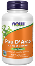Cápsulas vegetales de Pau D'Arco 500 mg