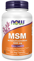 Cápsulas vegetales de MSM 1000 mg