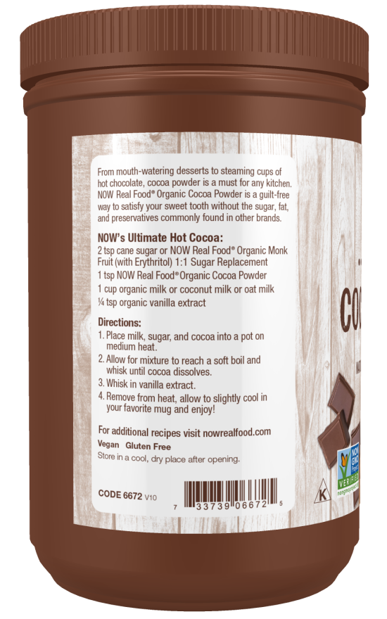 Cacao en polvo orgánico