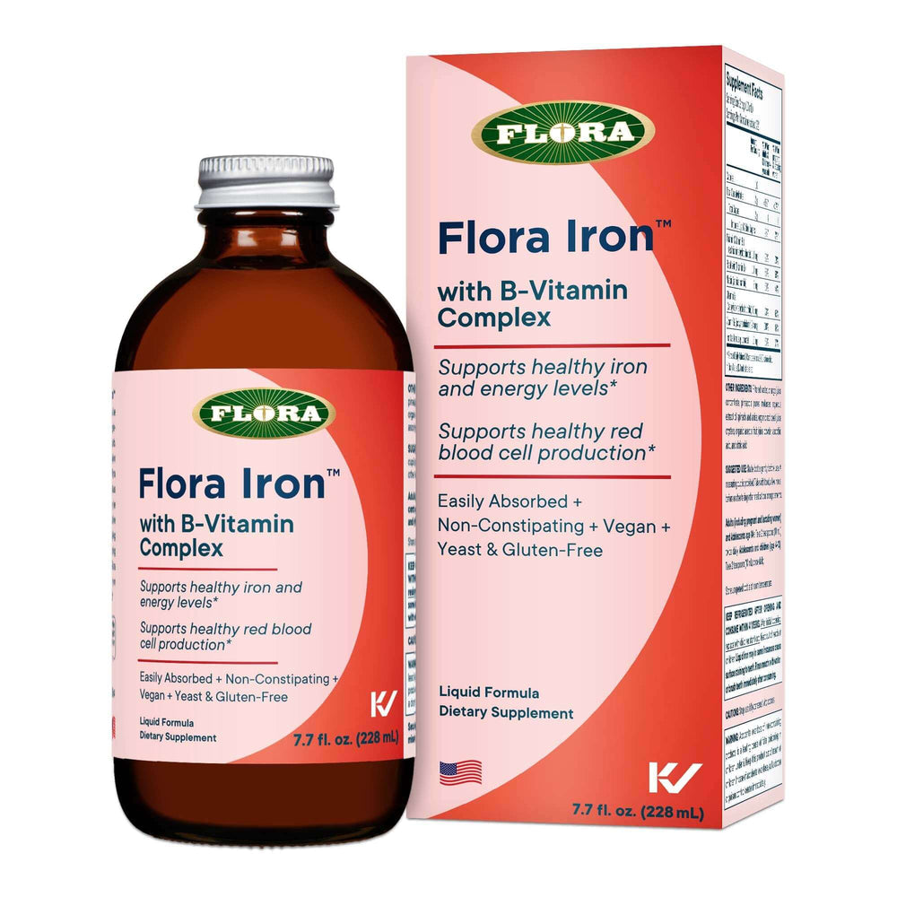 Flora Iron™ - Suplemento de hierro líquido de alta absorción