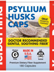 Cápsulas de cáscara de psyllium