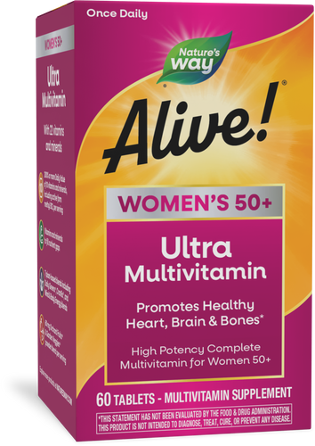 ALIVE MULTIVITAMÍNICO PARA MUJERES MAYORES DE 50 AÑOS