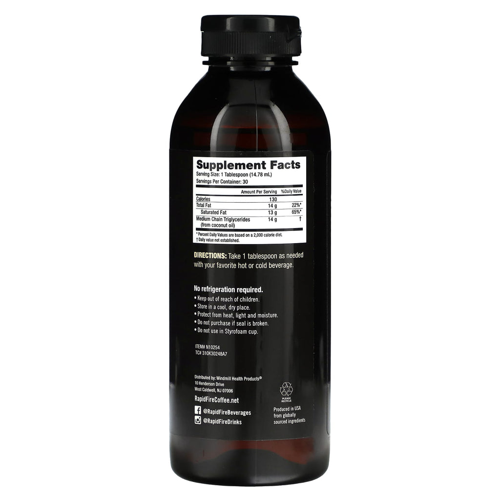 Aceite MCT, 15 onzas líquidas (443 ml)