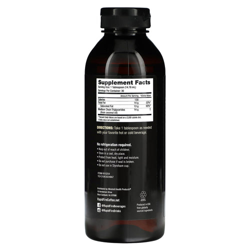 Aceite MCT, 15 onzas líquidas (443 ml)