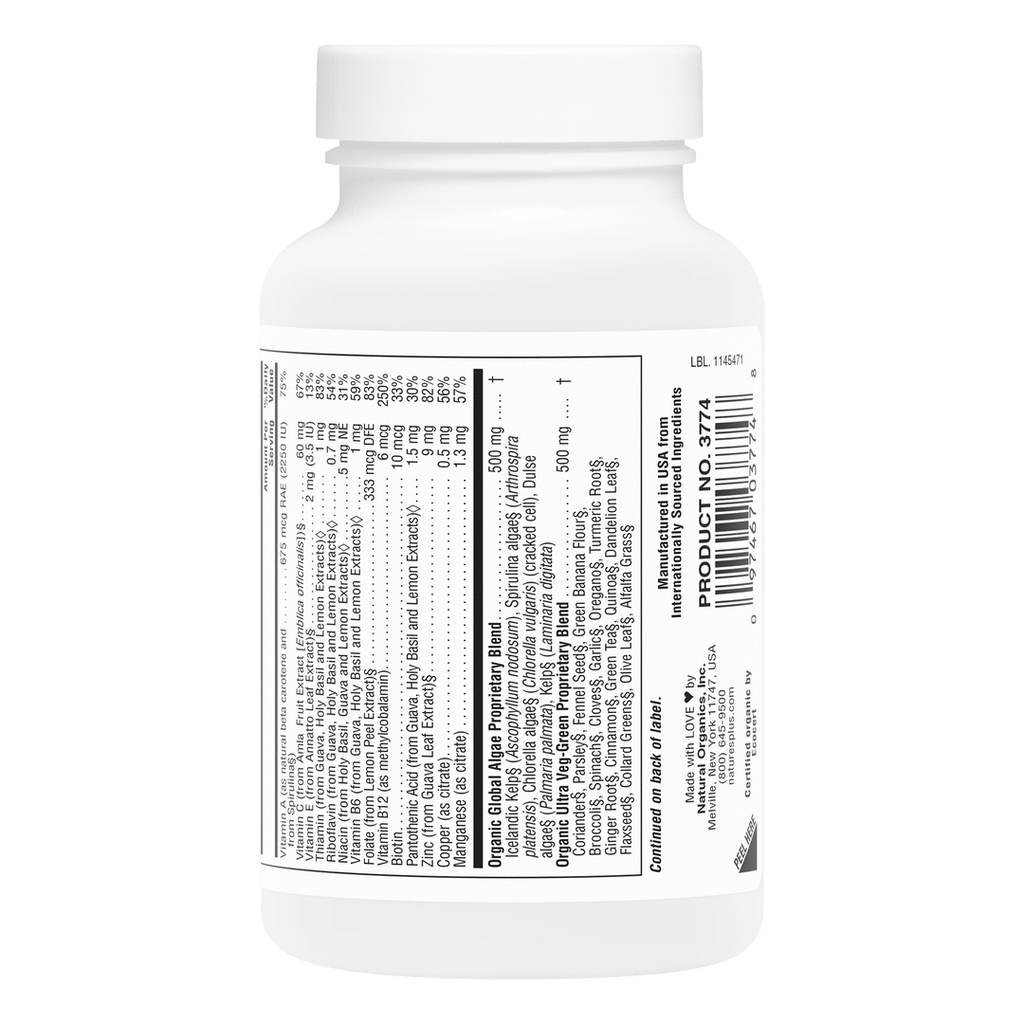 Tabletas bicapa Ultra Juice Green®
90 unidades