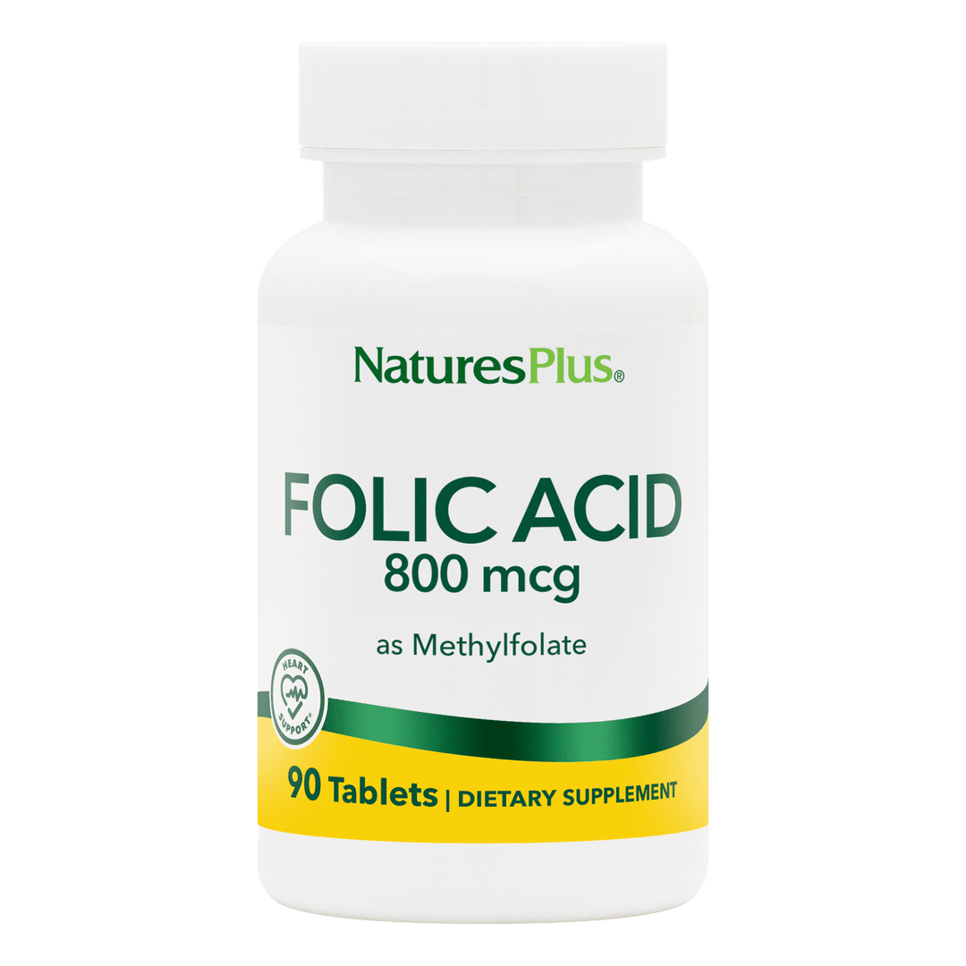 Comprimidos de ácido fólico de 800 mcg
90 unidades