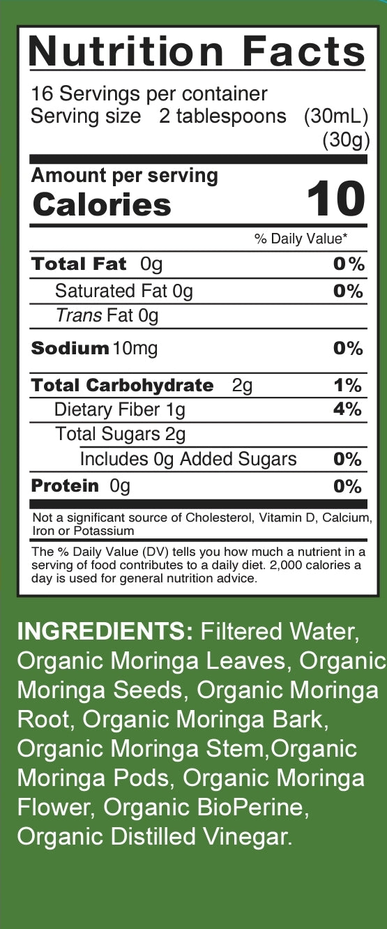 MORINGA PURA 16 OZ.