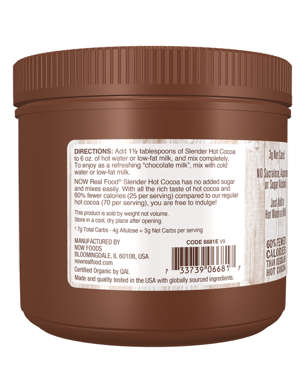 Chocolate caliente fino, orgánico