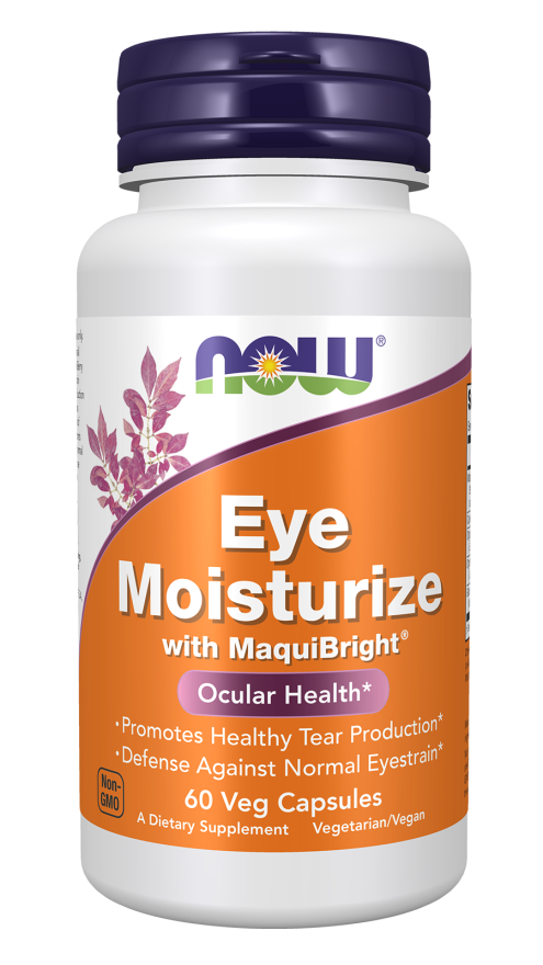 Hidratación de ojos con cápsulas vegetales MaquiBright®