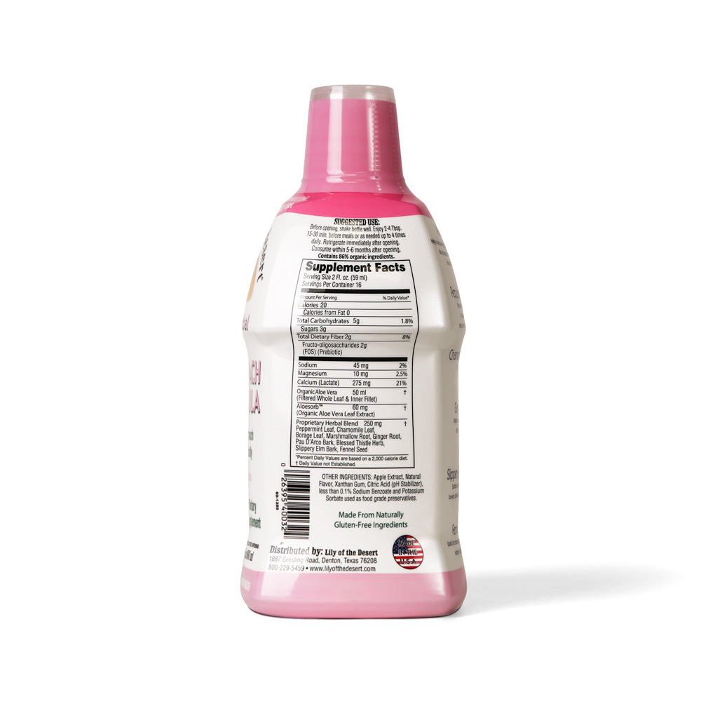 Fórmula herbal de aloe para el estómago