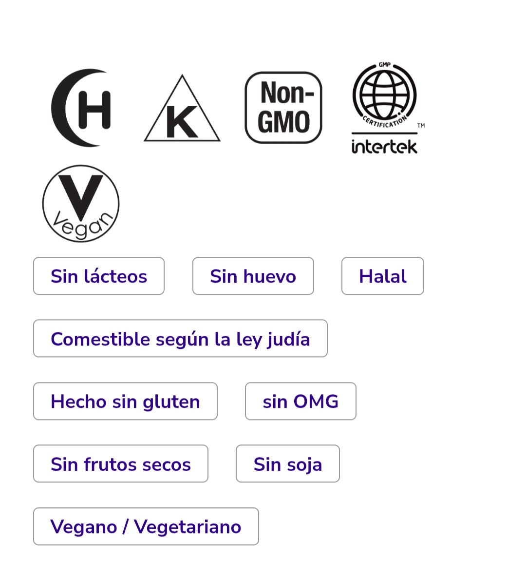 Cápsulas vegetales de vitamina B-2 de 100 mg