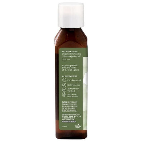 Aceite orgánico para el cuidado de la piel de jojoba 4 fl. onz.