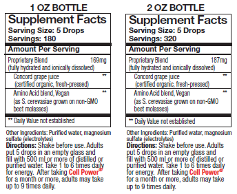 CELL POWER 1 OZ