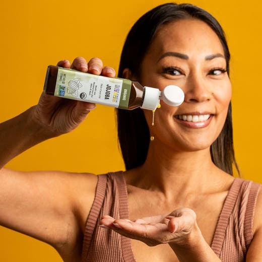 Aceite orgánico para el cuidado de la piel de jojoba 4 fl. onz.