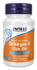 Aceite de pescado omega-3, cápsulas blandas destiladas molecularmente