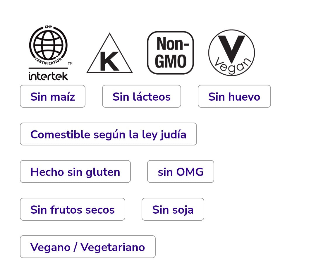 Cápsulas vegetales de beta-1,3/1,6-D-glucano de 100 mg